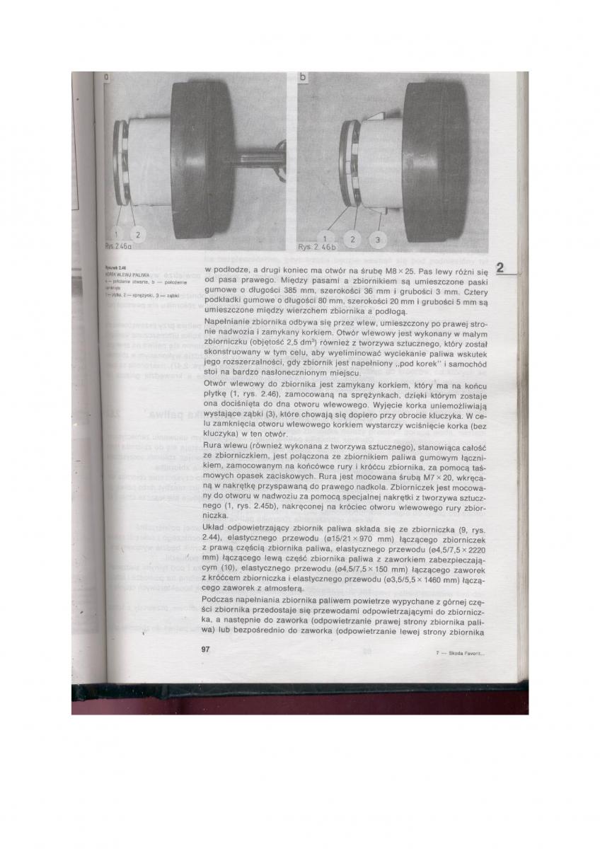 Skoda Favorit instrukcja obslugi / page 92