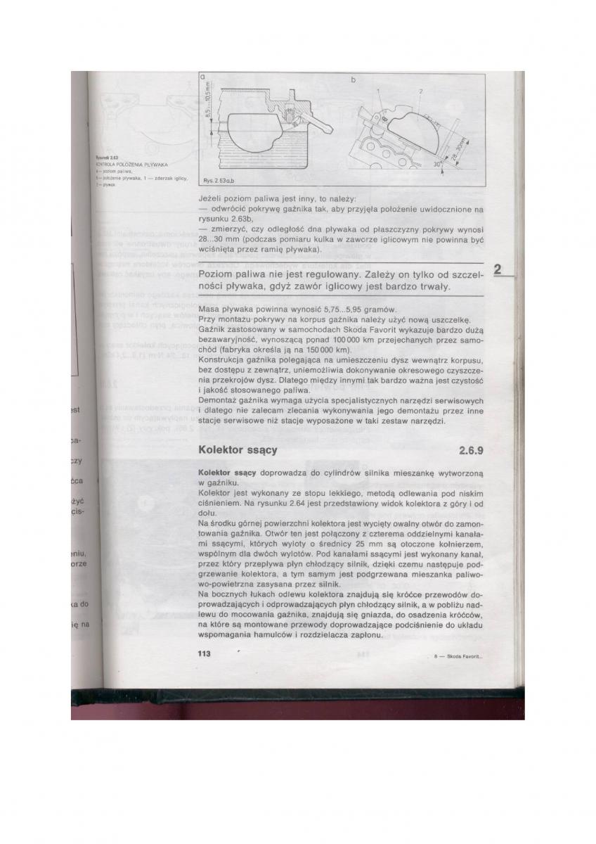 Skoda Favorit instrukcja obslugi / page 108