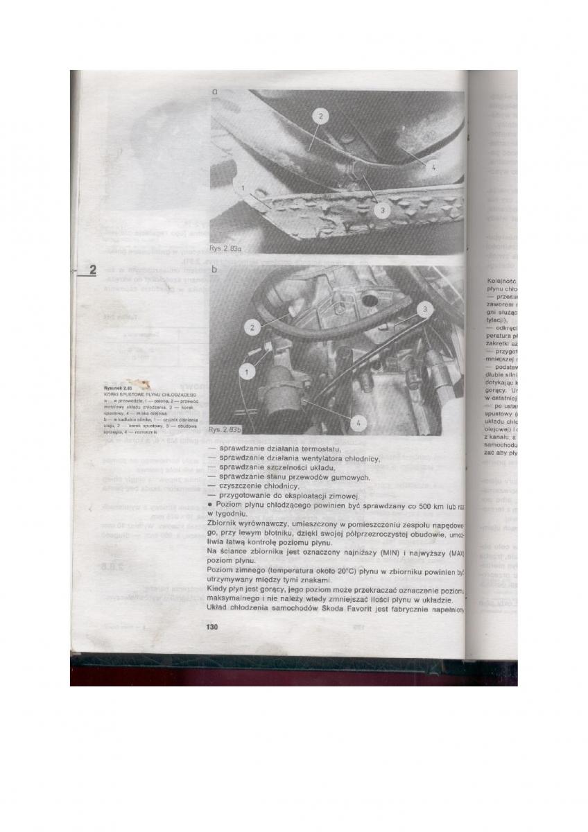 Skoda Favorit instrukcja obslugi / page 125