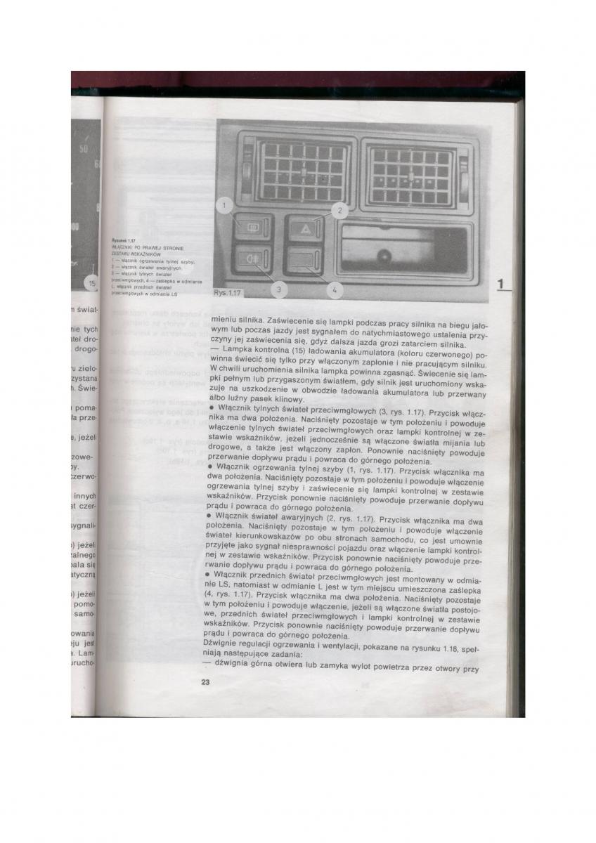 Skoda Favorit instrukcja obslugi / page 19