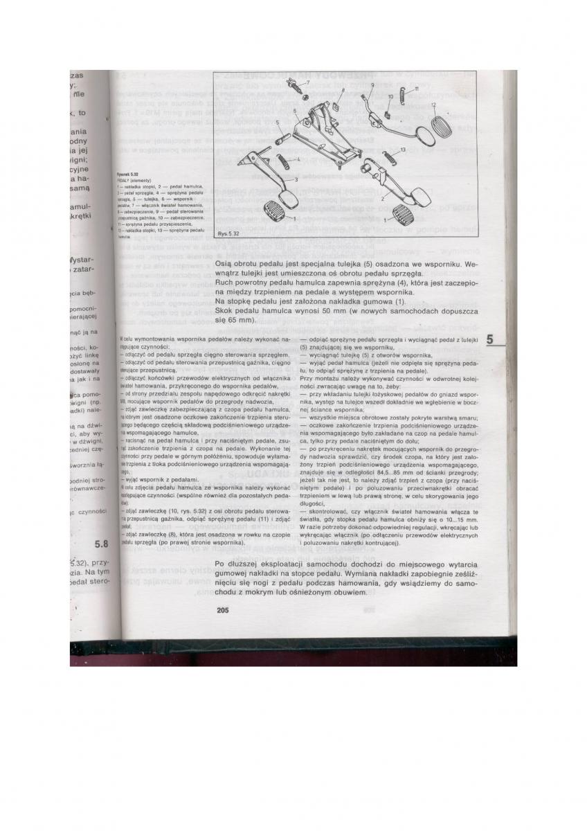 Skoda Favorit instrukcja obslugi / page 200