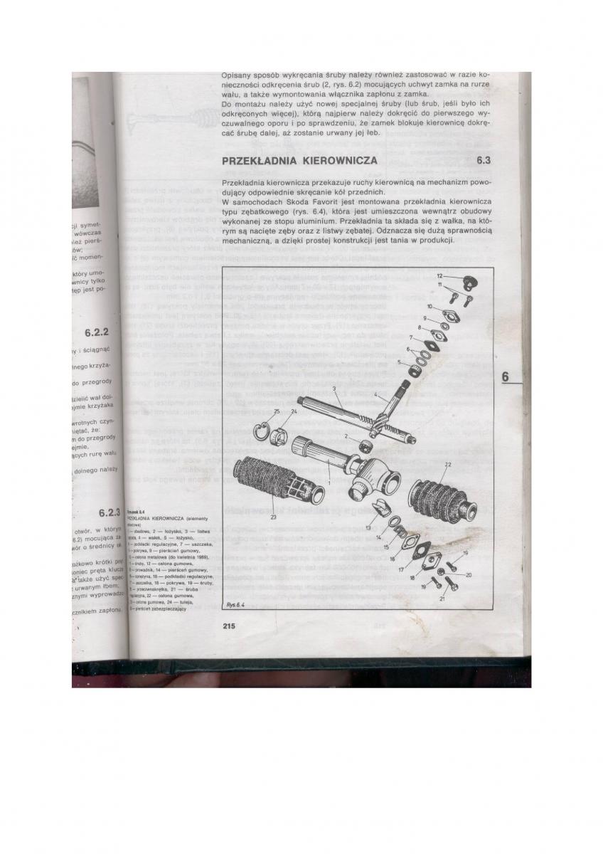 Skoda Favorit instrukcja obslugi / page 210