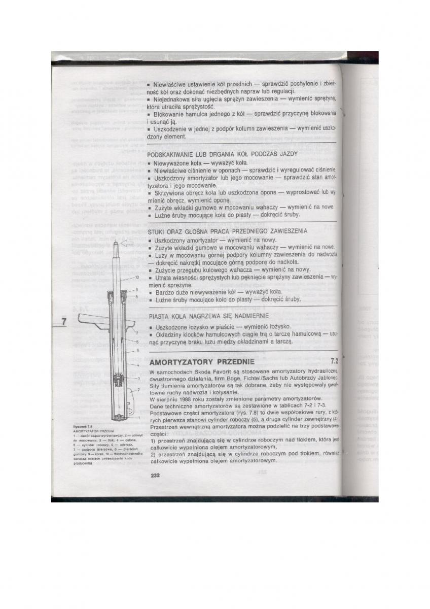 Skoda Favorit instrukcja obslugi / page 227