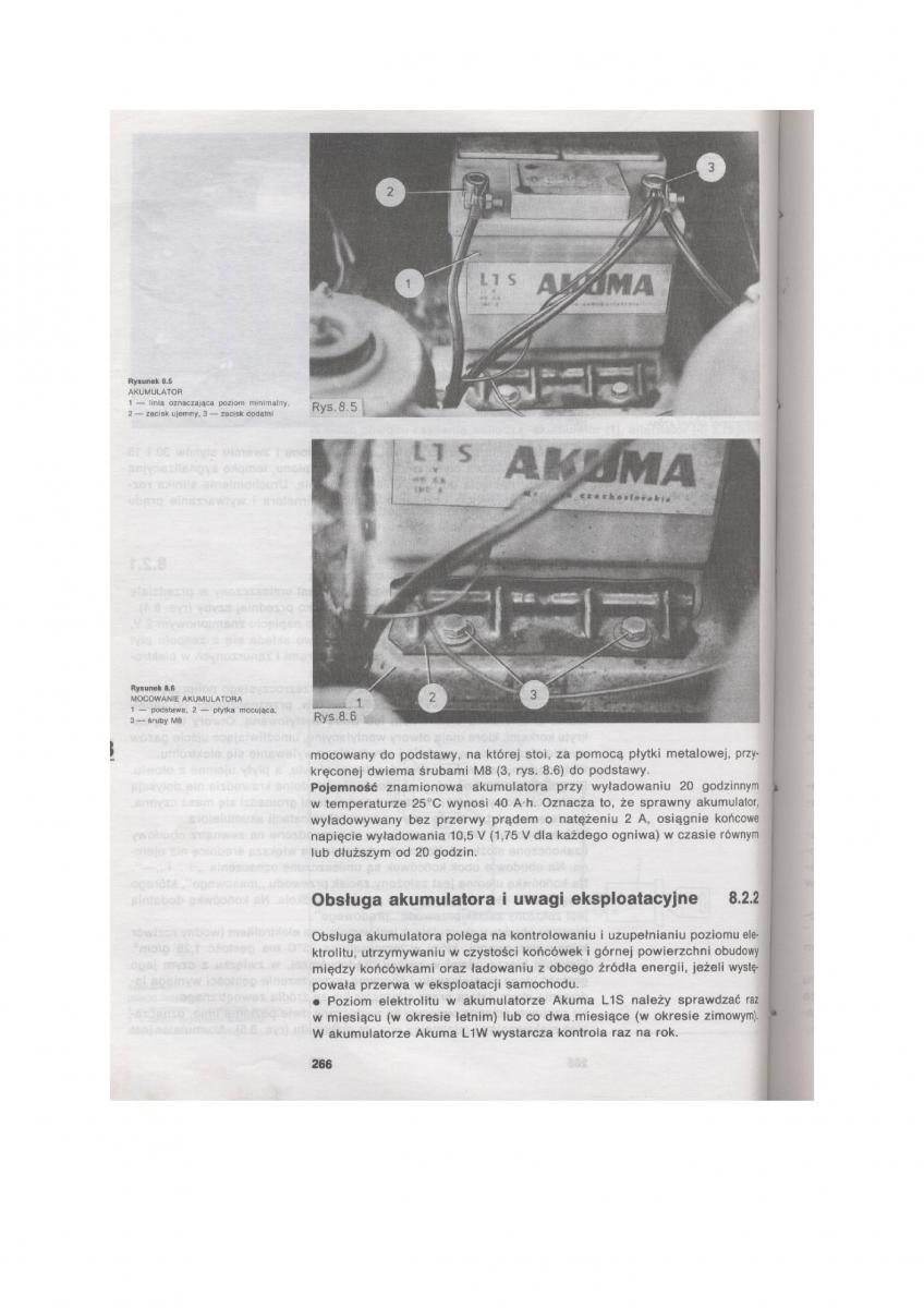 Skoda Favorit instrukcja obslugi / page 261