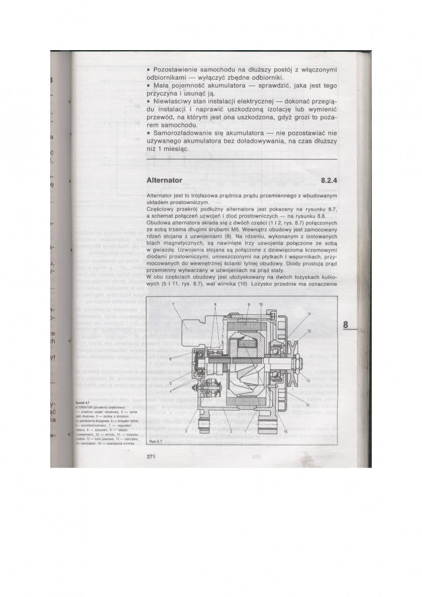 Skoda Favorit instrukcja obslugi / page 266