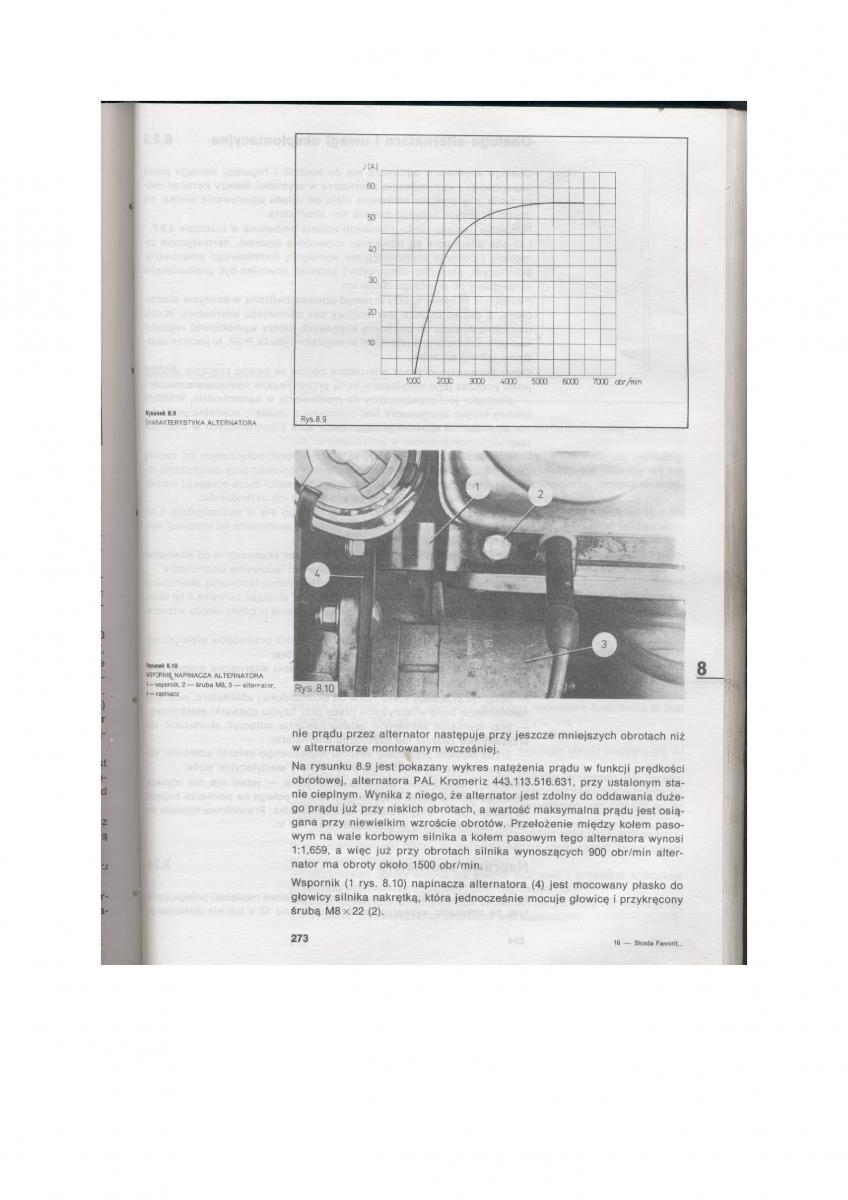 Skoda Favorit instrukcja obslugi / page 268