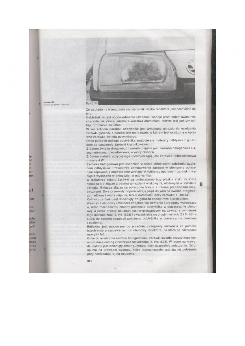 Skoda Favorit instrukcja obslugi / page 310