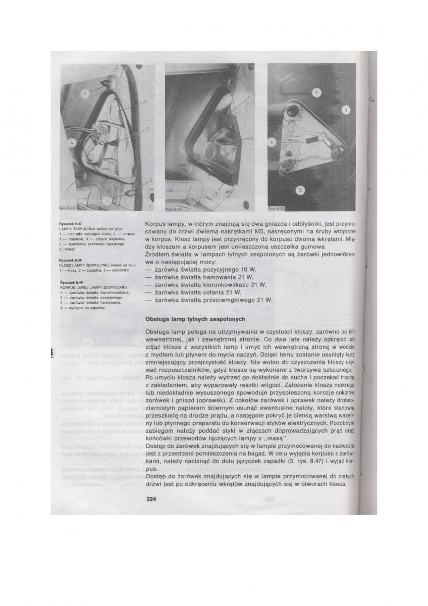 Skoda Favorit instrukcja obslugi / page 319