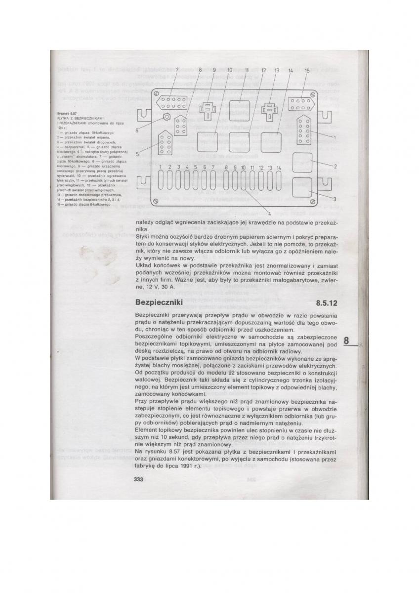 Skoda Favorit instrukcja obslugi / page 328