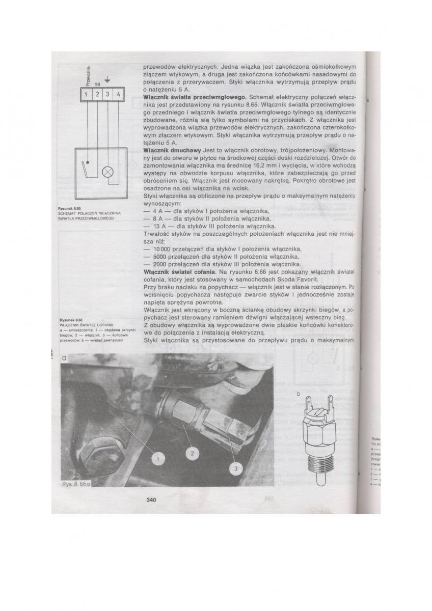 Skoda Favorit instrukcja obslugi / page 335