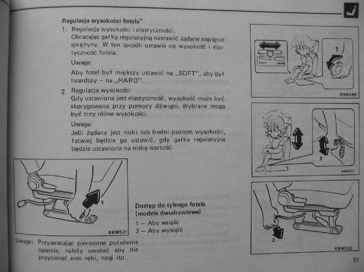 Mitsubishi Pajero I 1 instrukcja obslugi / page 59