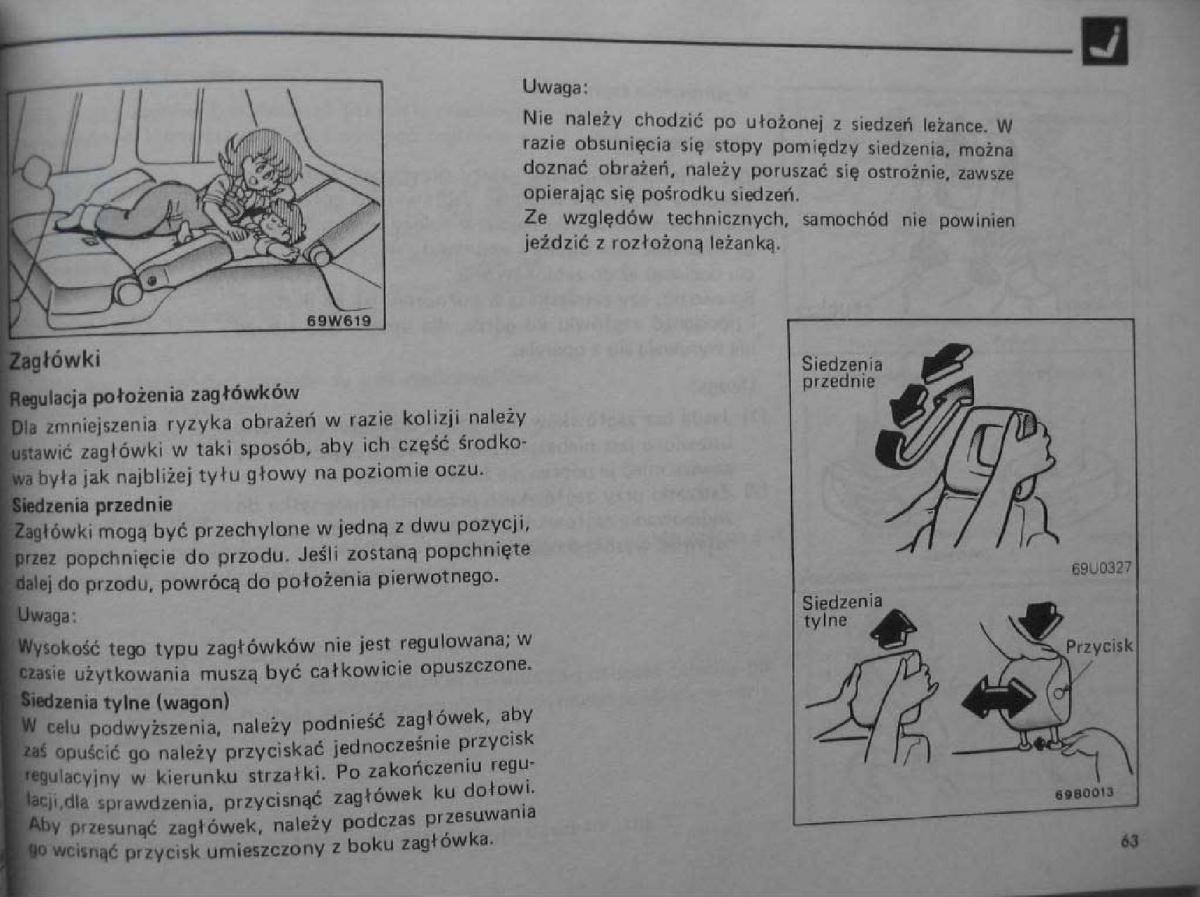 Mitsubishi Pajero I 1 instrukcja obslugi / page 64