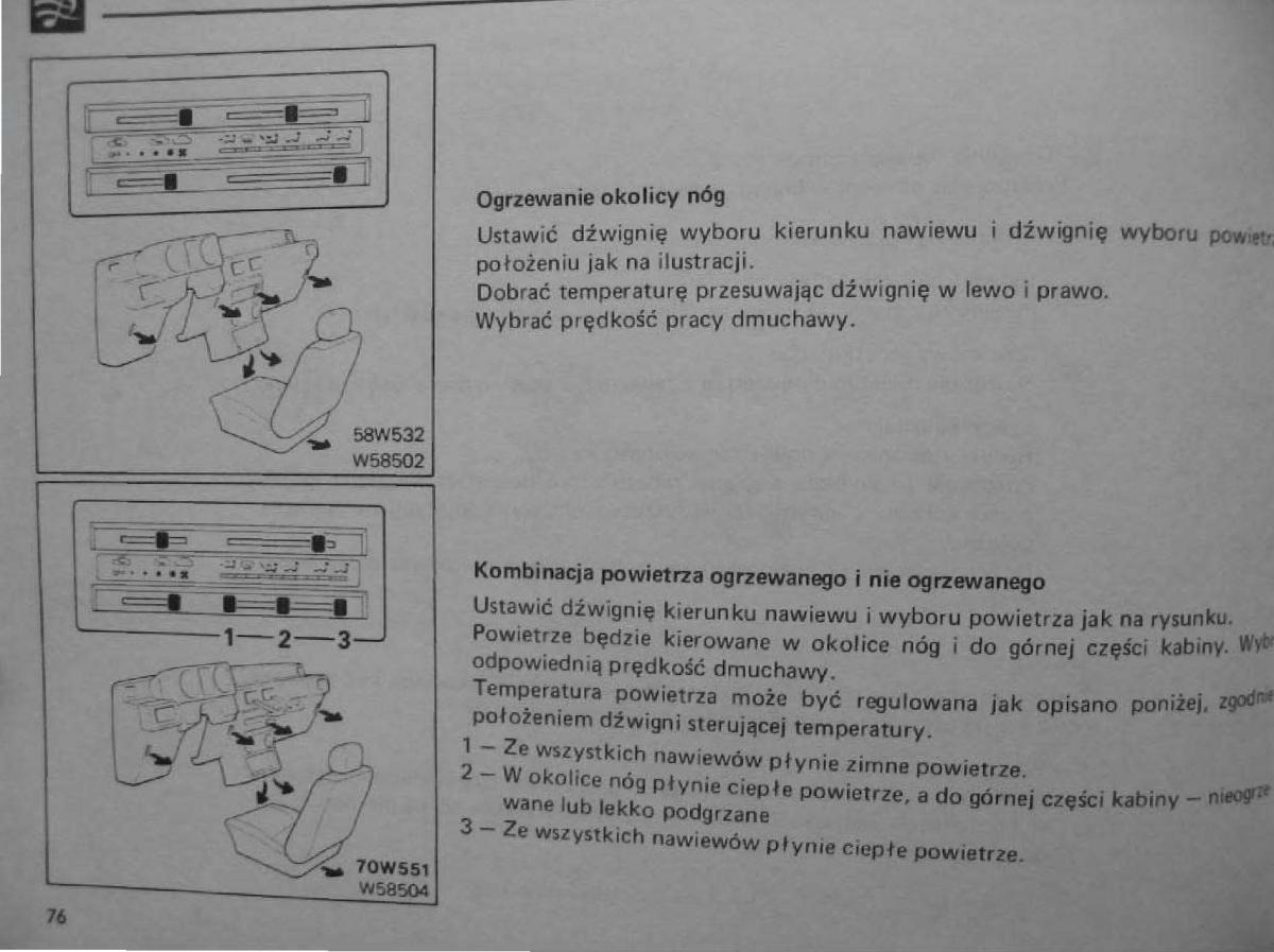 Mitsubishi Pajero I 1 instrukcja obslugi / page 77