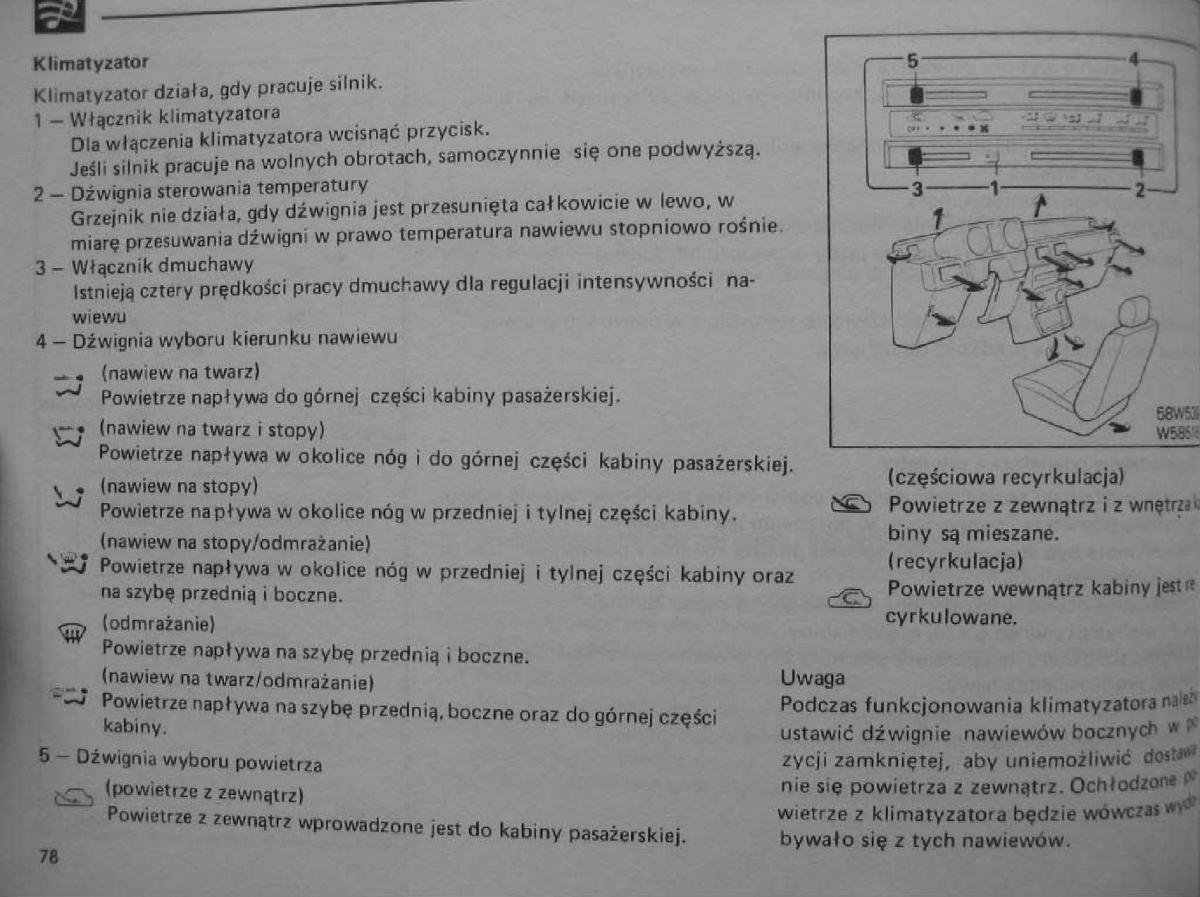 Mitsubishi Pajero I 1 instrukcja obslugi / page 79