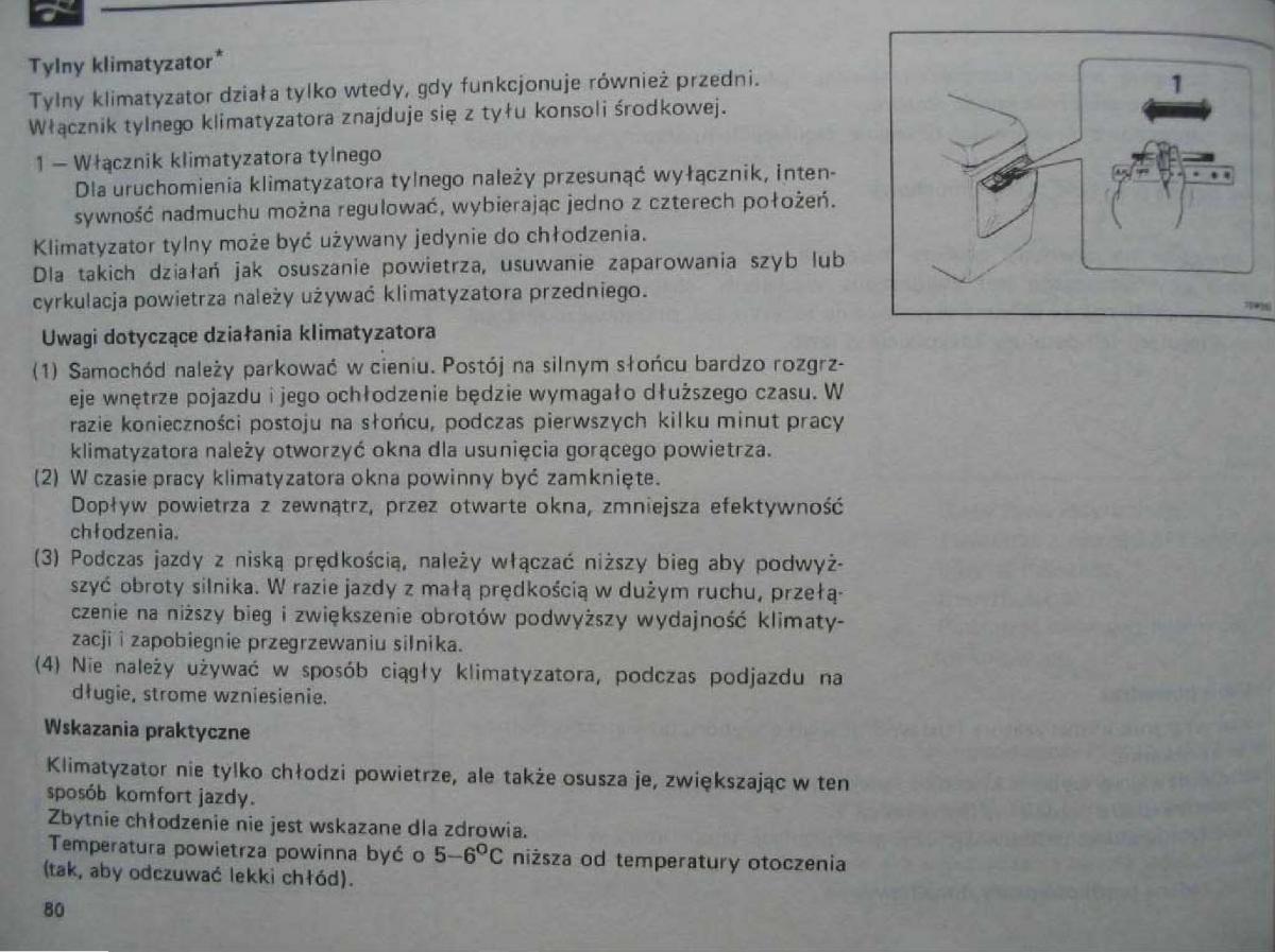 Mitsubishi Pajero I 1 instrukcja obslugi / page 81