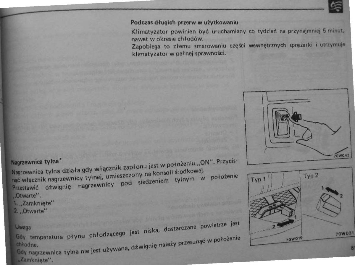 Mitsubishi Pajero I 1 instrukcja obslugi / page 82