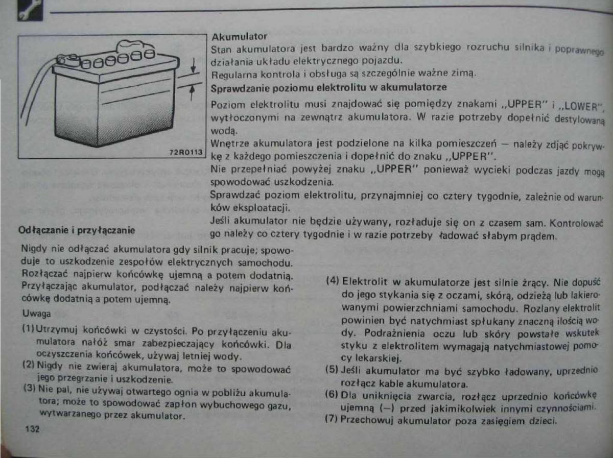 Mitsubishi Pajero I 1 instrukcja obslugi / page 129