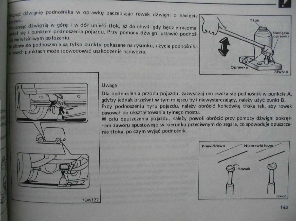 Mitsubishi Pajero I 1 instrukcja obslugi / page 141