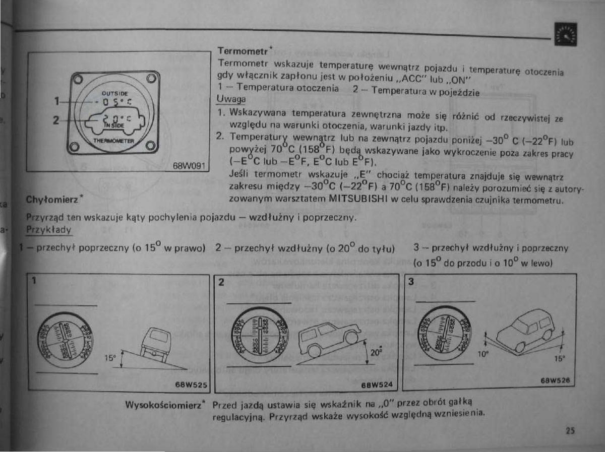 Mitsubishi Pajero I 1 instrukcja obslugi / page 26