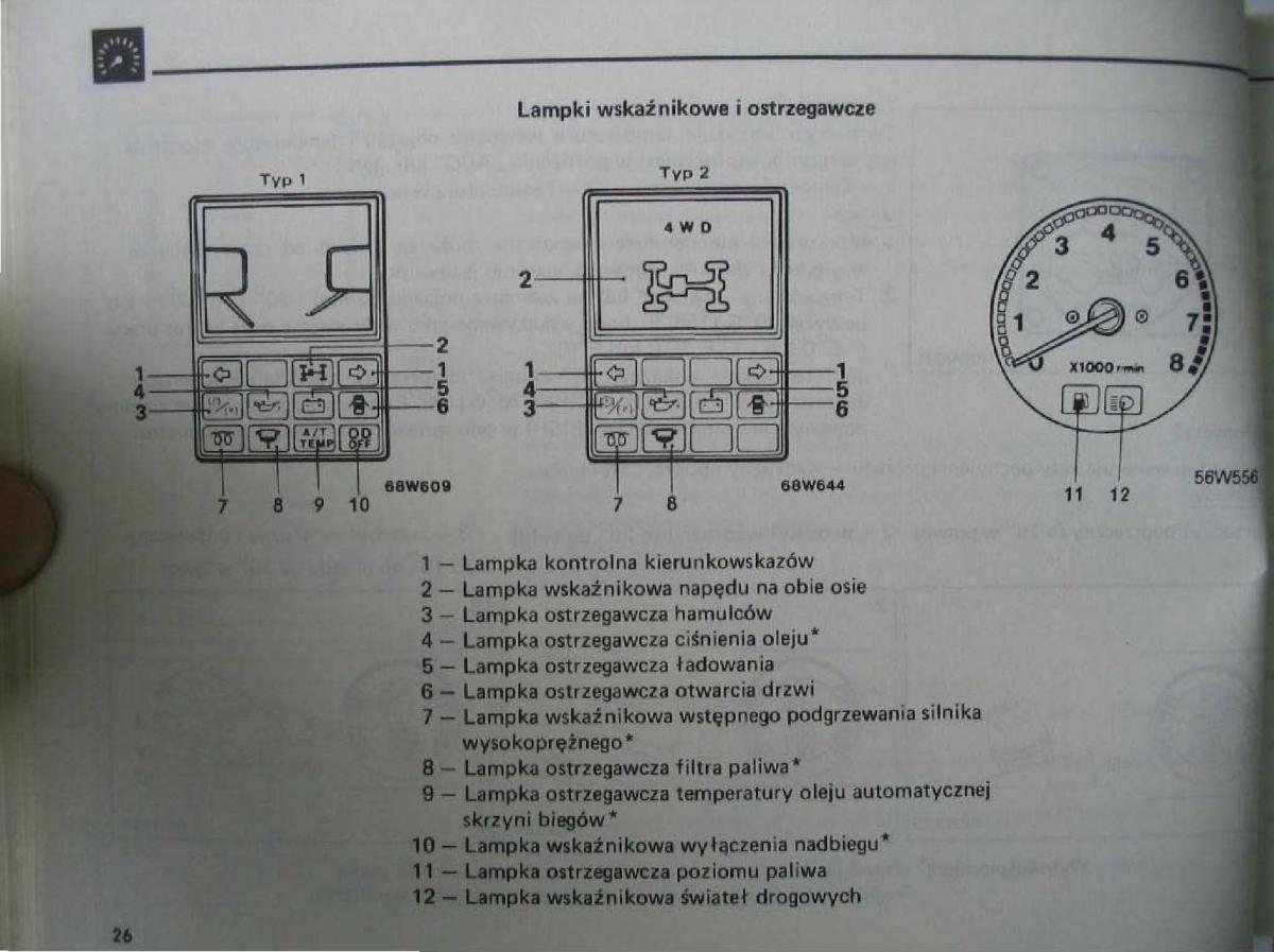 Mitsubishi Pajero I 1 instrukcja obslugi / page 29