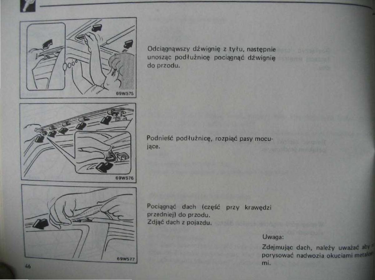 Mitsubishi Pajero I 1 instrukcja obslugi / page 47