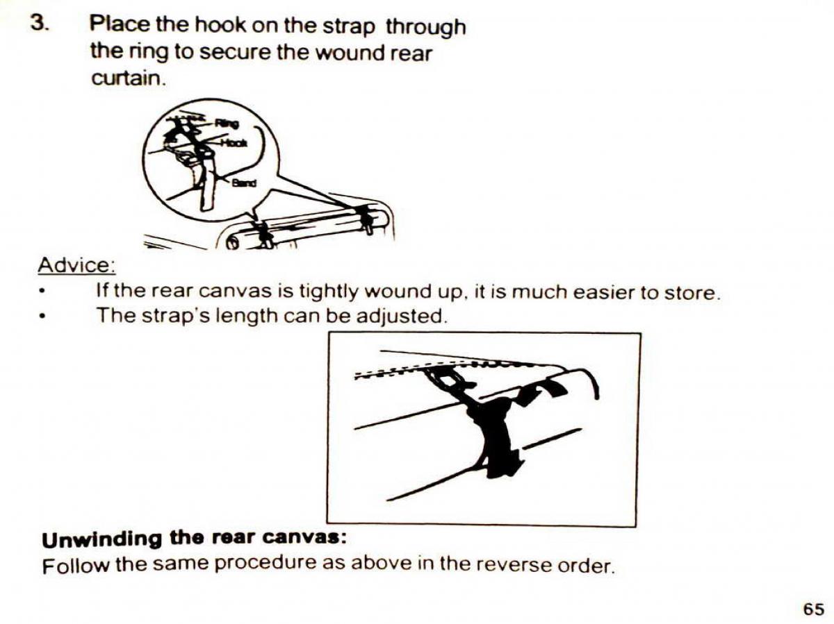 Mitsubishi Pajero II 2 owners manual / page 65