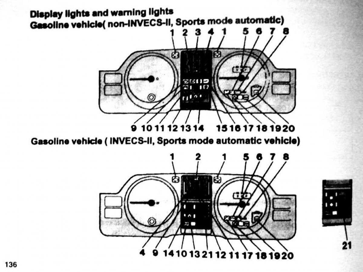 Mitsubishi Pajero II 2 owners manual / page 136