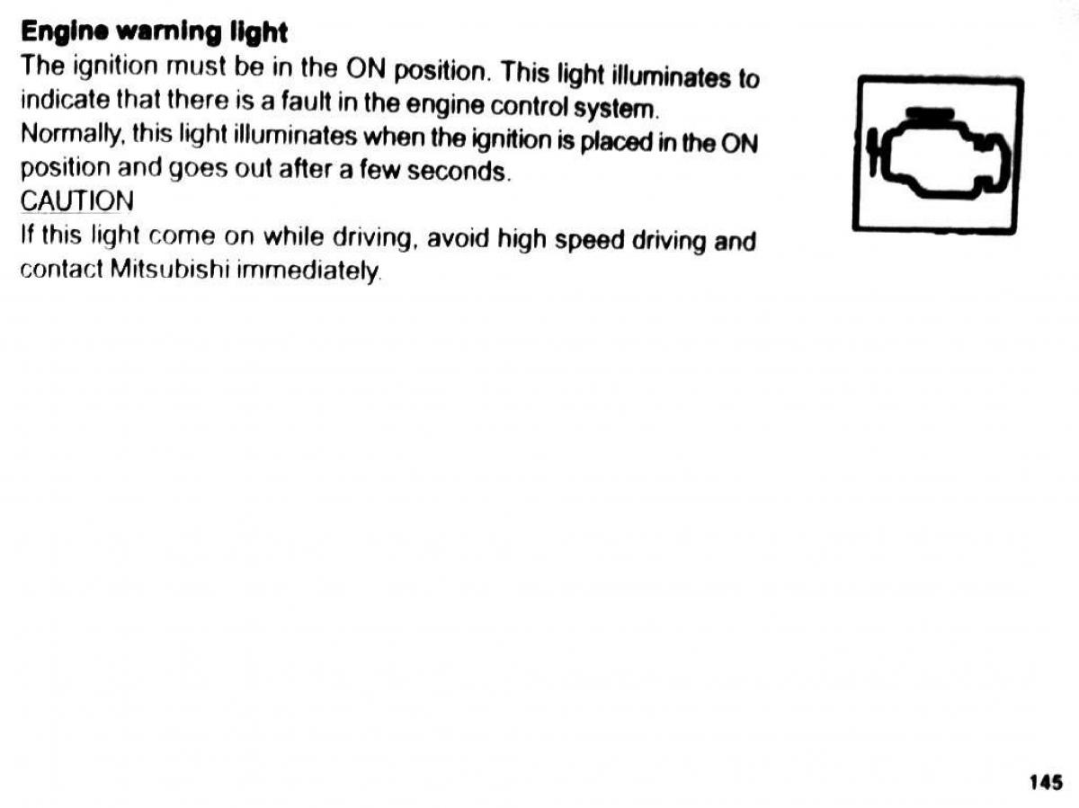 Mitsubishi Pajero II 2 owners manual / page 145