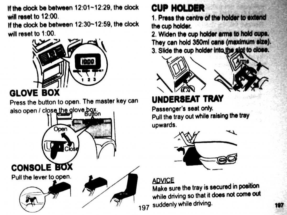 Mitsubishi Pajero II 2 owners manual / page 197