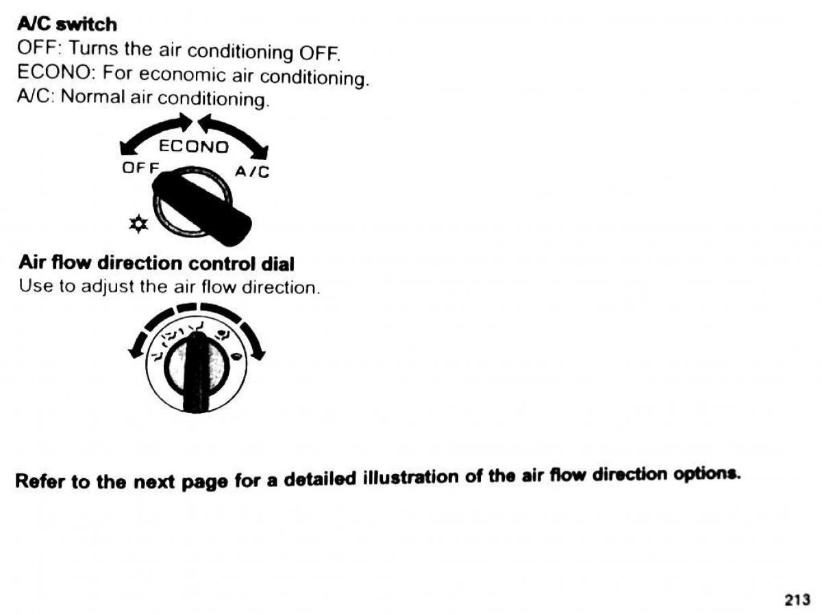 Mitsubishi Pajero II 2 owners manual / page 213