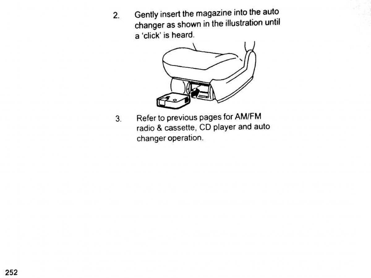 Mitsubishi Pajero II 2 owners manual / page 252