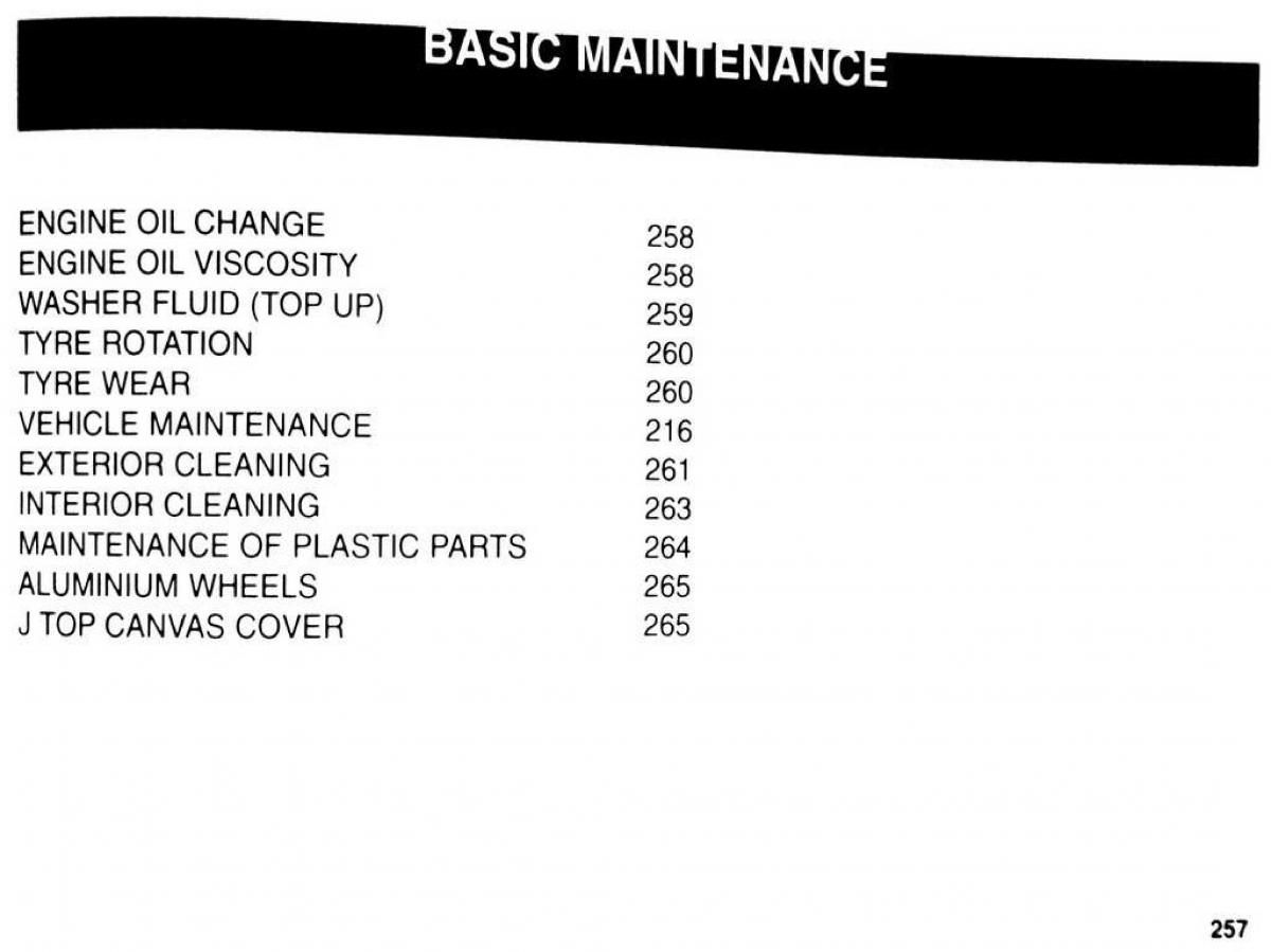 Mitsubishi Pajero II 2 owners manual / page 257