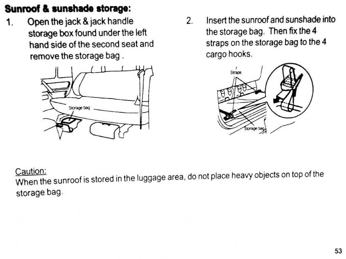 Mitsubishi Pajero II 2 owners manual / page 53