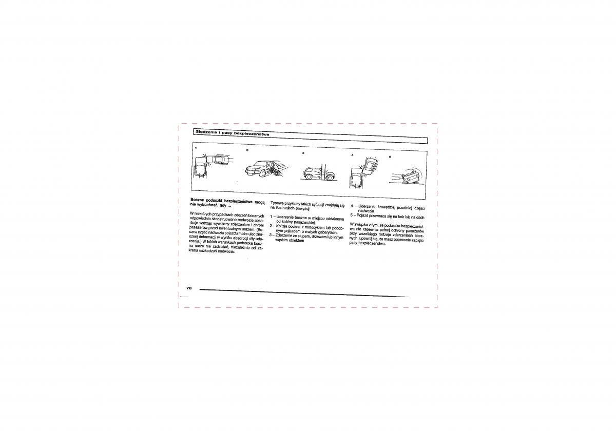 Mitsubishi Pajero III 3 instrukcja obslugi / page 76