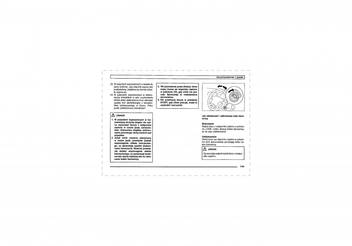 Mitsubishi Pajero III 3 instrukcja obslugi / page 133