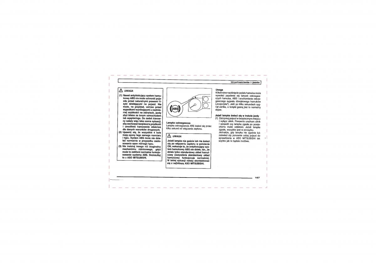 Mitsubishi Pajero III 3 instrukcja obslugi / page 165