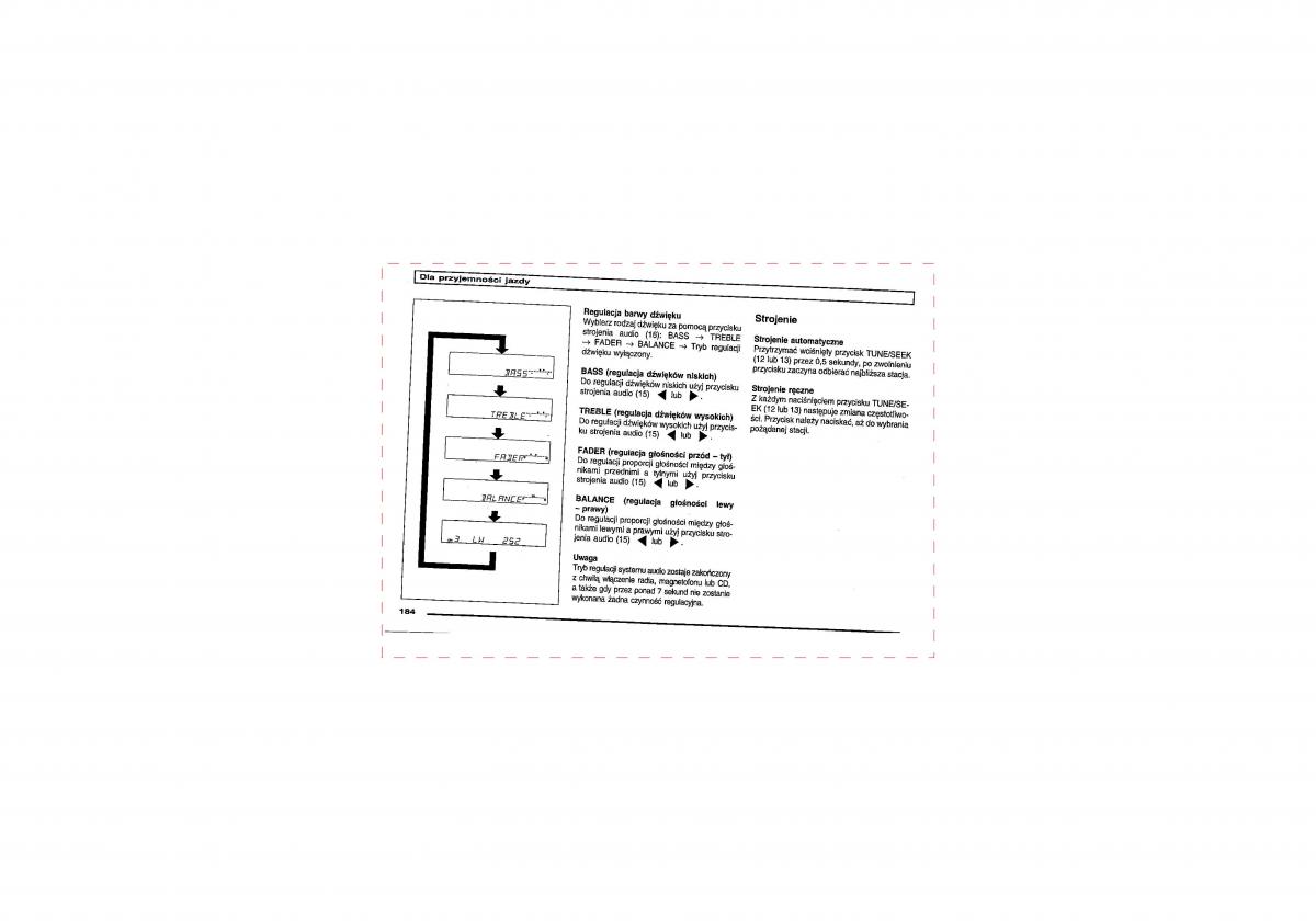 Mitsubishi Pajero III 3 instrukcja obslugi / page 184