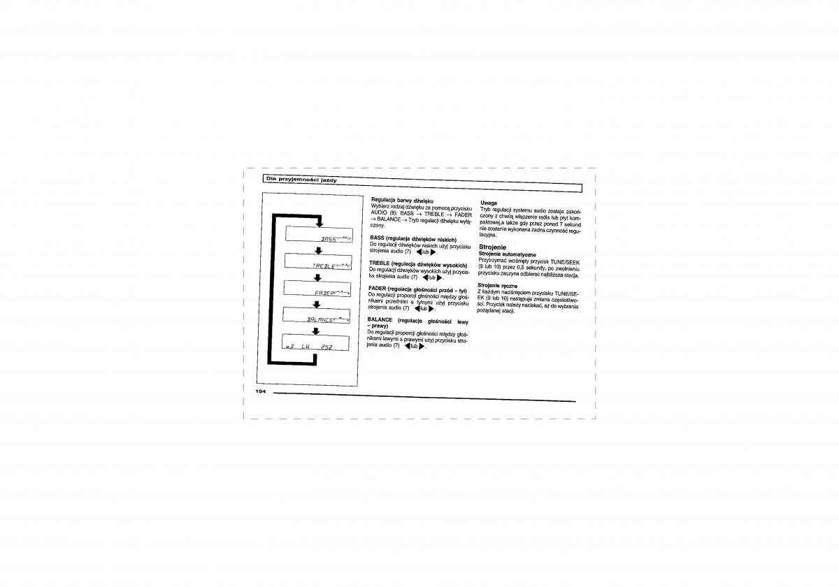 Mitsubishi Pajero III 3 instrukcja obslugi / page 194