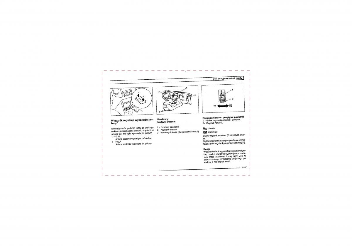 Mitsubishi Pajero III 3 instrukcja obslugi / page 205