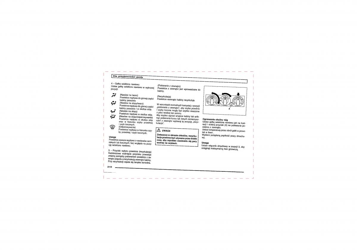 Mitsubishi Pajero III 3 instrukcja obslugi / page 210