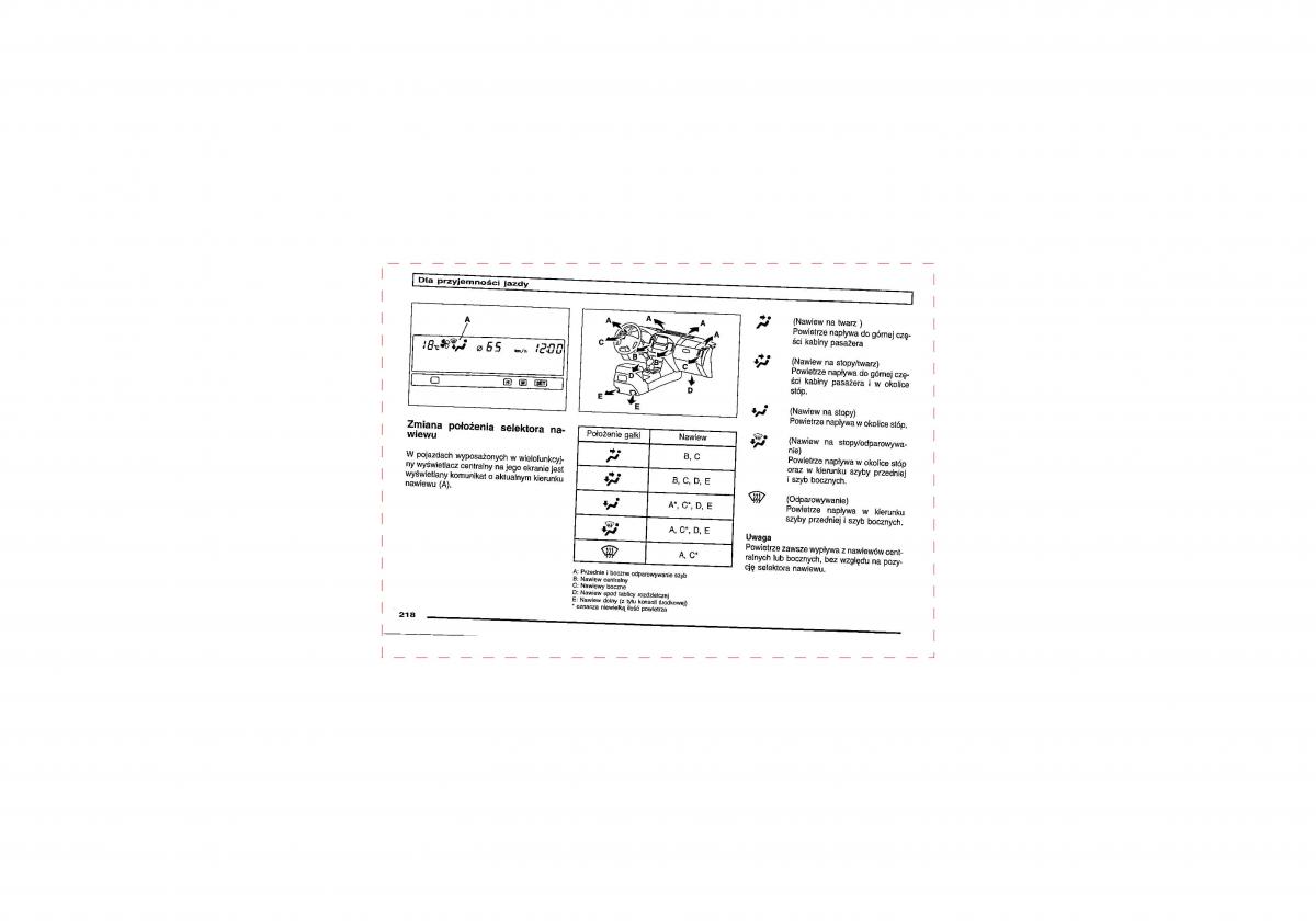 Mitsubishi Pajero III 3 instrukcja obslugi / page 218