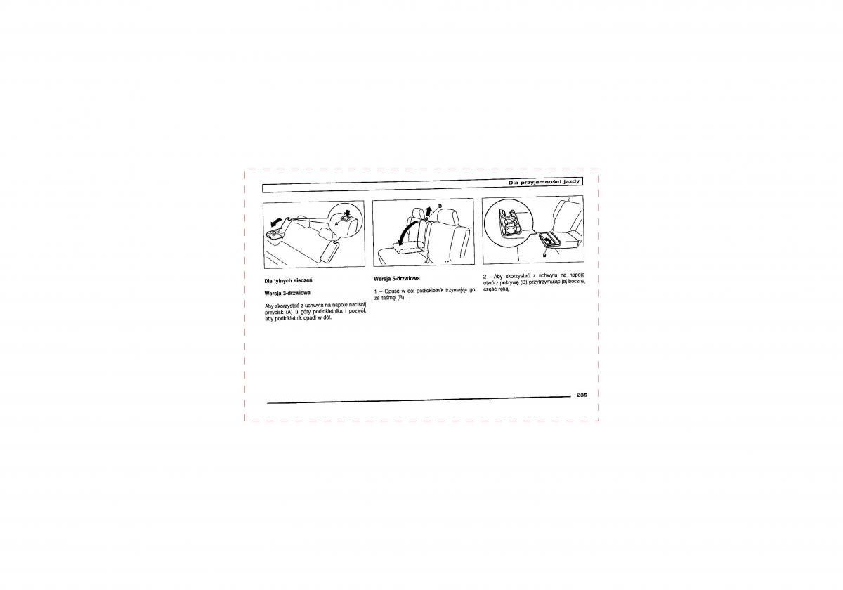 Mitsubishi Pajero III 3 instrukcja obslugi / page 233