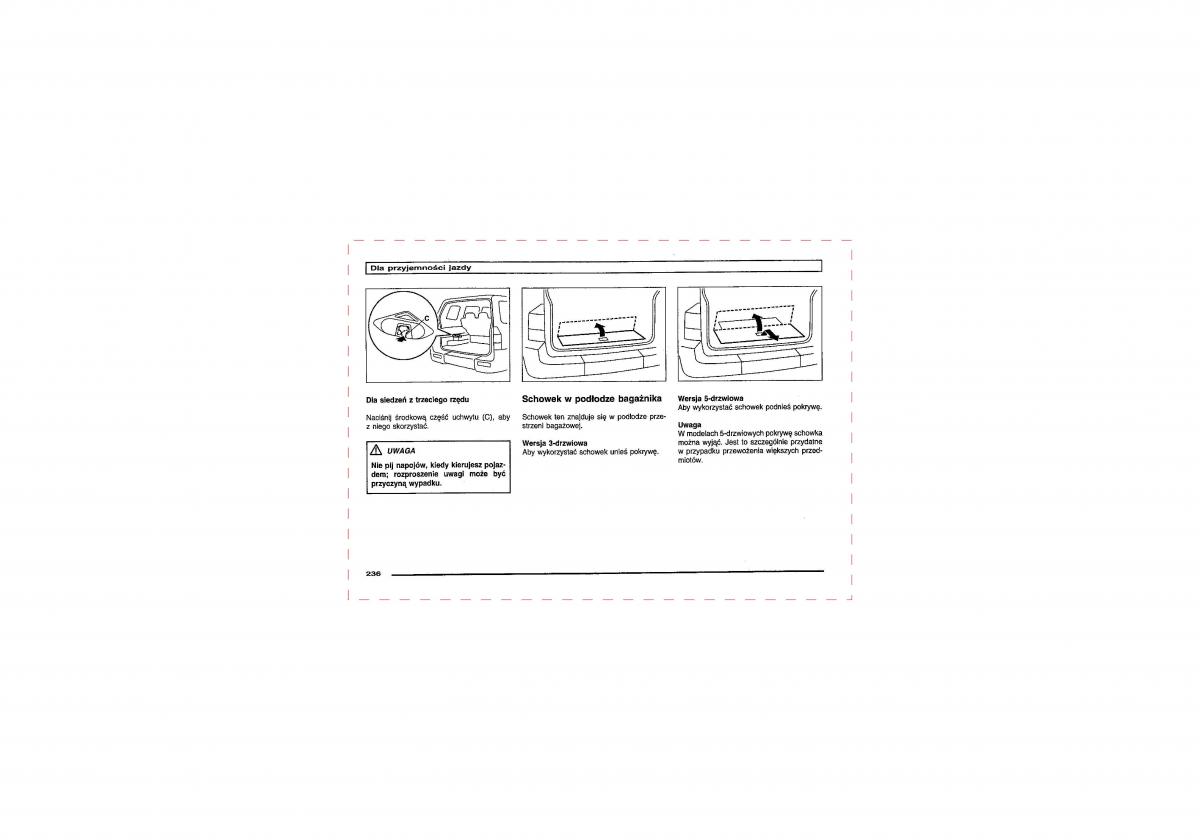 Mitsubishi Pajero III 3 instrukcja obslugi / page 234