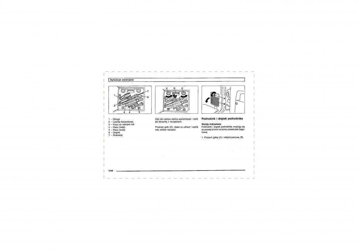 Mitsubishi Pajero III 3 instrukcja obslugi / page 246