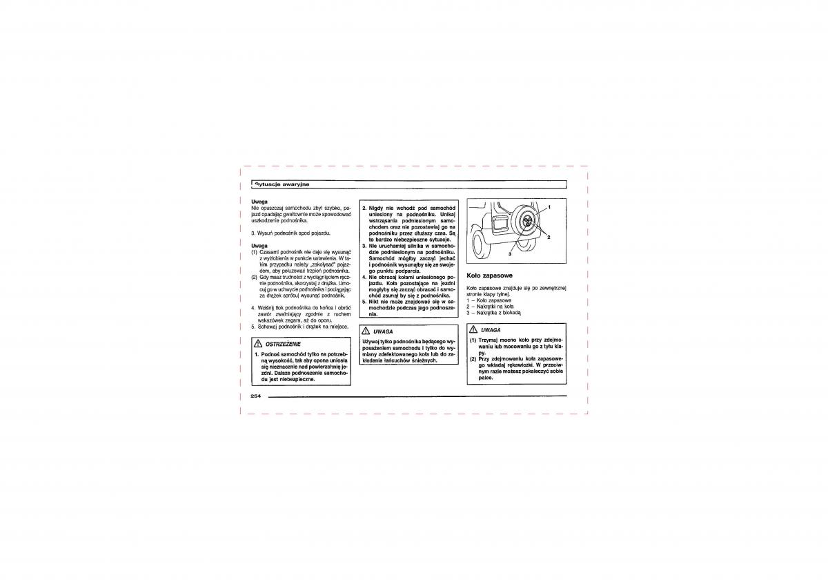 Mitsubishi Pajero III 3 instrukcja obslugi / page 252