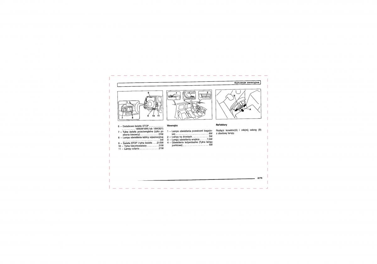 Mitsubishi Pajero III 3 instrukcja obslugi / page 273