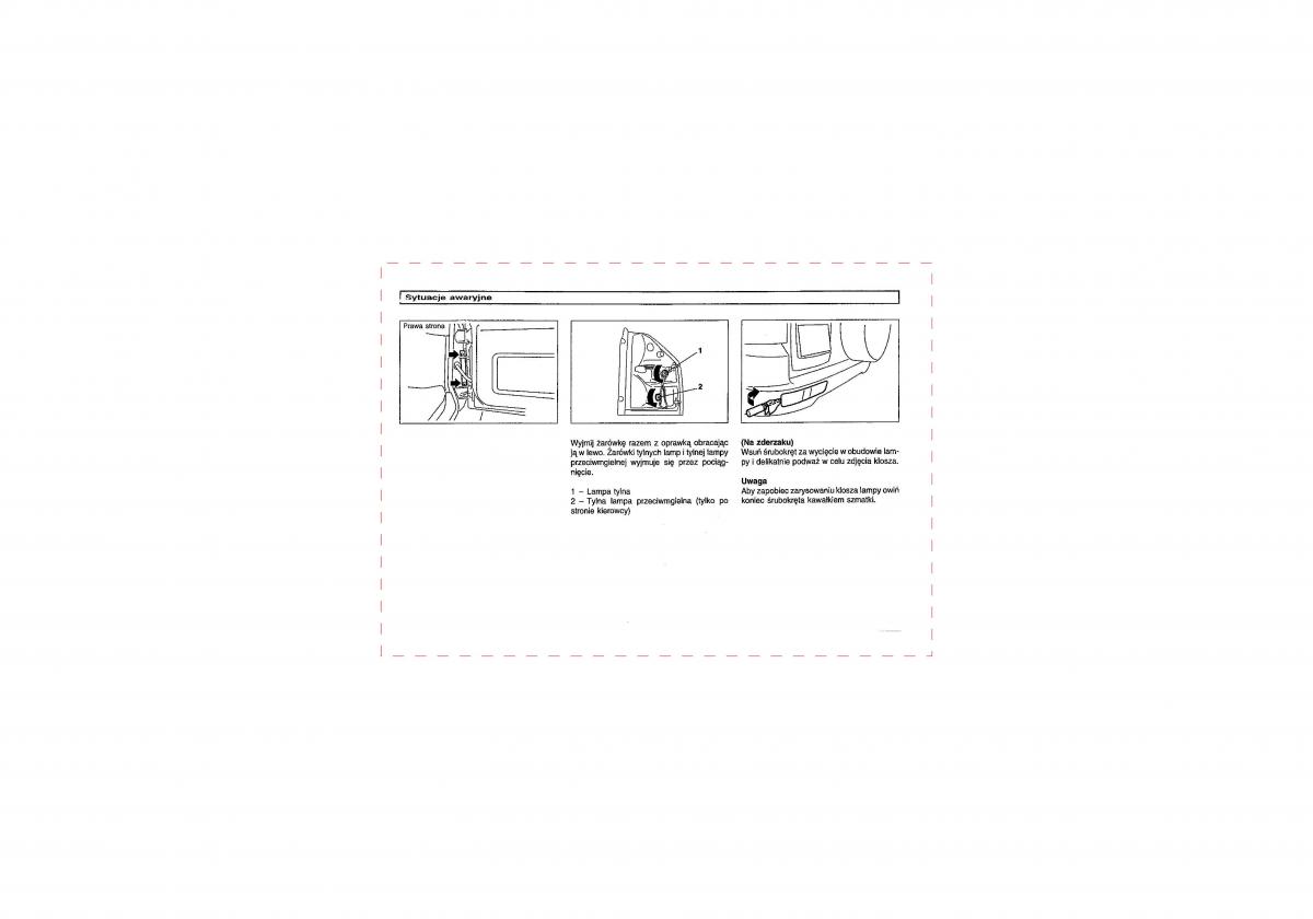 Mitsubishi Pajero III 3 instrukcja obslugi / page 278