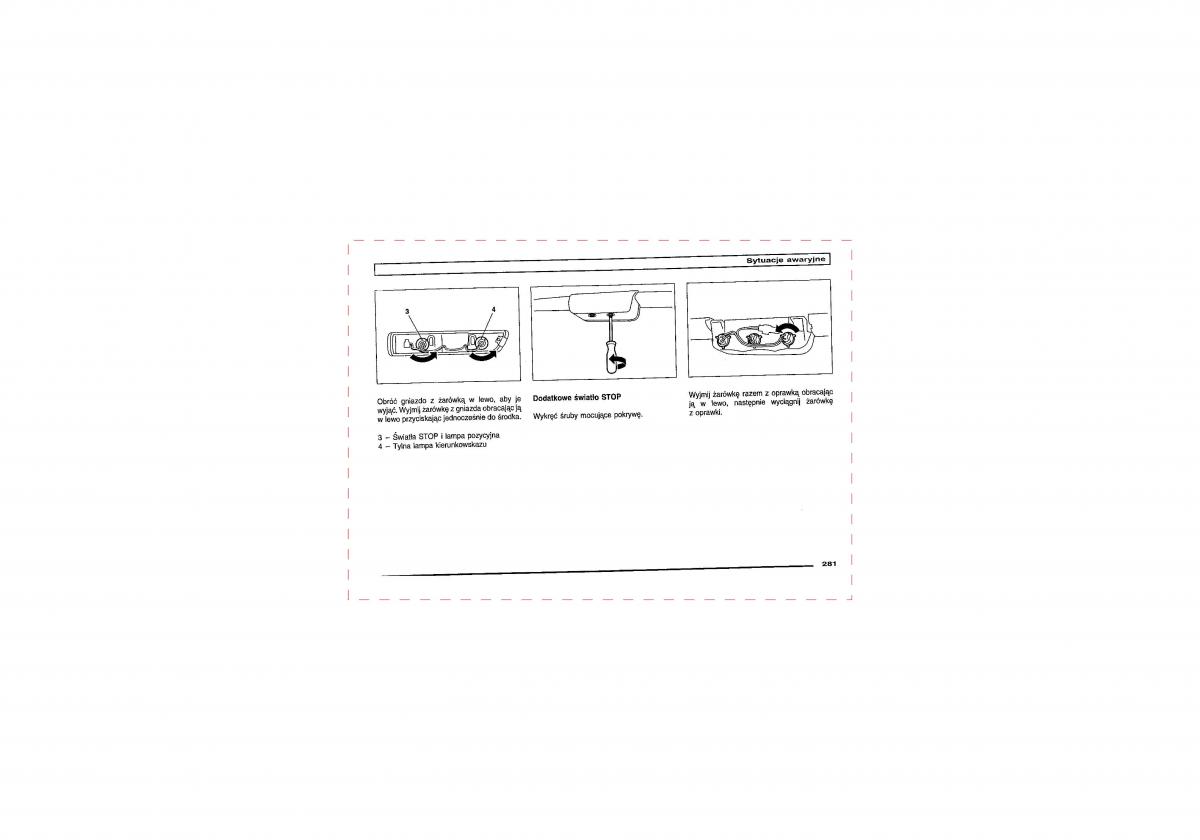 Mitsubishi Pajero III 3 instrukcja obslugi / page 279