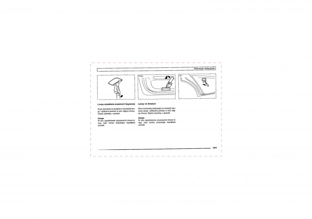 Mitsubishi Pajero III 3 instrukcja obslugi / page 281