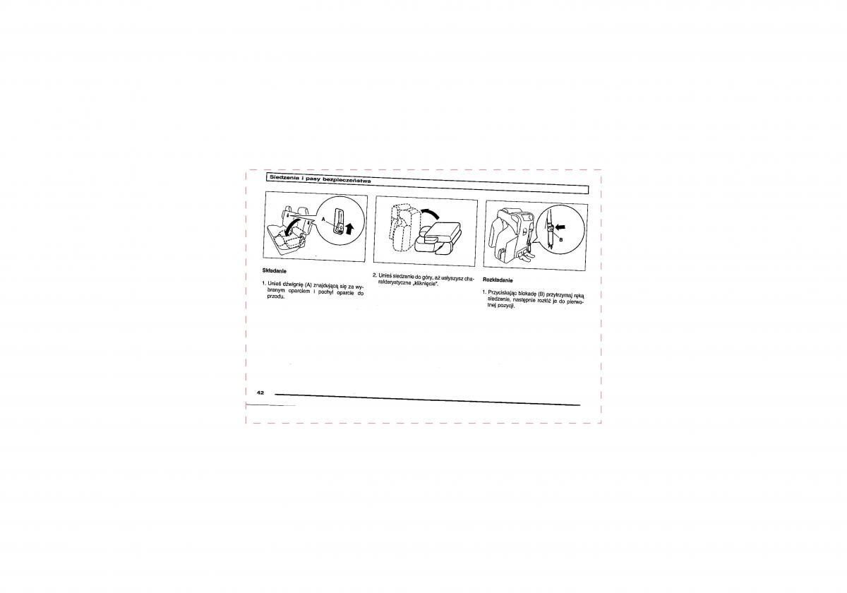 Mitsubishi Pajero III 3 instrukcja obslugi / page 42